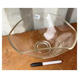 CORNFLOWER CRYSTAL BOWL