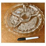 GLASS SERVING DISH