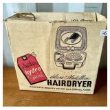 VINTAGE HAIRDRYER IN BOX
