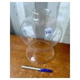 GLASS SHADE (UPSIDE DOWN)