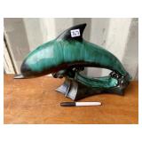 BLUE MOUNTAIN  POTTERY DOLPHIN