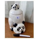 PANDA COOKIE JAR