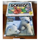 SORRY GAME & POLAR PUZZLE