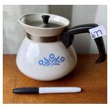 CORNING WARE TEA POT