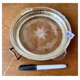 DISH AND TRAY