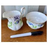 ROYAL ALBERY CREAM AND SUGAR