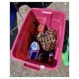 PINK TOTE TRAIN SET