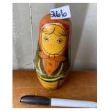 MATRYOSHKA - WOOD RUSSIAN DOLL