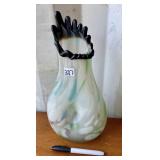 VASELINE GLASS VASE