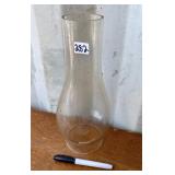 LARGE OIL LAMP CHIMNEY