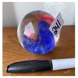 GLASS PAPER WEIGHT