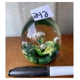 GLASS PAPER WEIGHT
