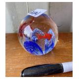 GLASS PAPER WEIGHT