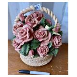 ROSE BASKET MUSIC BOX
