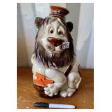 LION COOKIE JAR