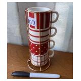 SMALL CUPS ON STAND