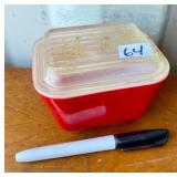 VINTAGE PYREX DISH AND LID