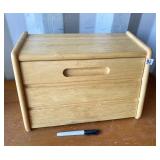 WOOD BREAD BOX