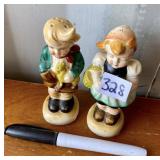 DUTCH BOY AND GIRL SALT AND PEPPER