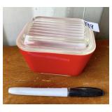 VINTAGE PYREX DISH AND LID