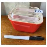 VINTAGE PYREX DISH AND LID