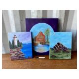 3 OIL ON CANVAS