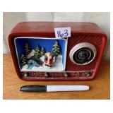 BATTERY OPERATED LIGHT UP CHRISTMAS TV