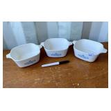 3 CORNING WARE
