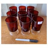 RUBY RED GLASSES