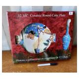 CAKE PLATE SET