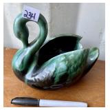 BLUE MOUNTAIN POTTERY SWAN