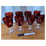 8 RUBT RED CRISTAL D'ARQUES