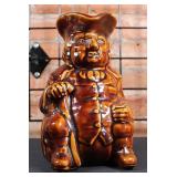 Rockingham Brown Pottery Toby Jug