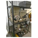 Steel Shelving (No Contents)