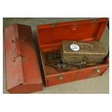3 Steel Tool Boxes