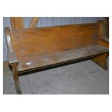 Vintage Church Pew
