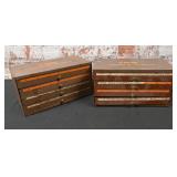 2 TRW Tin Parts Cases