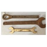 3 Large Iron Tools