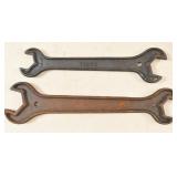 Pair Of Case Steam Engine Wrenches
