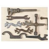 8 Vintage Case & I.H. Tools