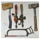Assorted Tools Incl Estwing