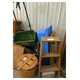 Step Ladder, Spreader and Other items