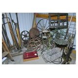 Large Pile Of Iron, Vintage Tools & Parts