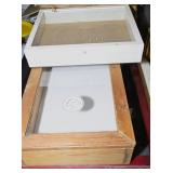 3 Table Top Display Cases