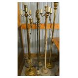 6 Vintage Floor Lamps