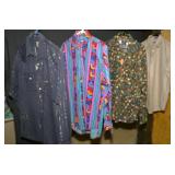 4Pc Vintage Western Shirts