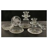 8 Piece Elegant Crystal