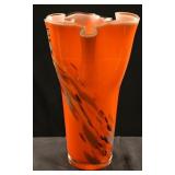 A Norleans Japanese Art Glass Vase