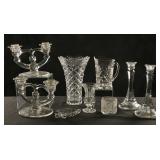 9 Pc Elegant Crystal