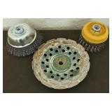 Concrete Head & Wire Cup Brushes